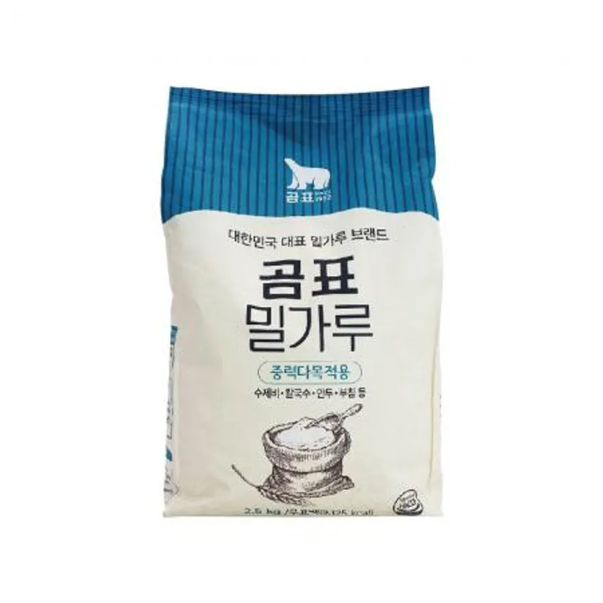 대한제분 곰표 중력 밀가루 2.5kg /중력분 이미지
