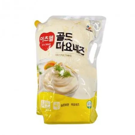 CJ 이츠웰 골드 마요네즈(스파우트팩) 3.2kg 1BOX 4개