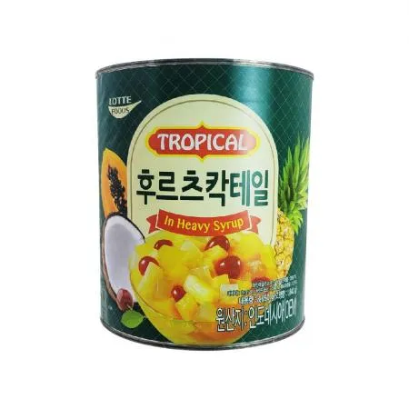 롯데 델가 후르츠 칵테일 3kg