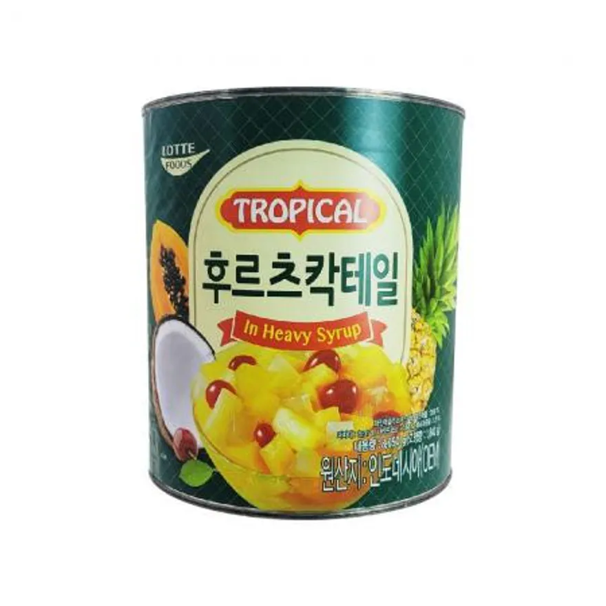 롯데 델가 후르츠 칵테일 3kg 이미지