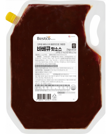 [냉장] 대상 베스트코 바비큐 핫소스 2kg
