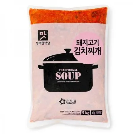 [냉동] 아워홈 행복한맛남 돼지고기김치찌개 5kg