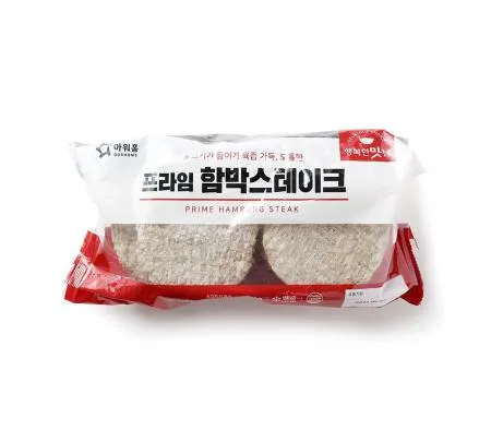 [냉동] 아워홈 행복한맛남 프라임함박스테이크 II 1.3kg