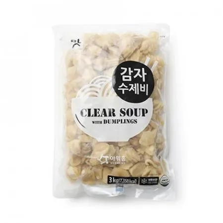 [냉동] 아워홈 감자 수제비 3kg