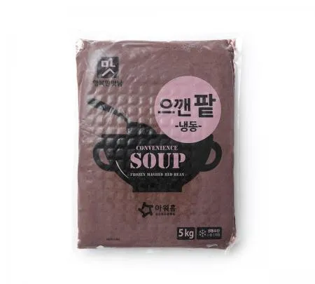 [냉동] 아워홈 행복한맛남 으깬팥 5kg