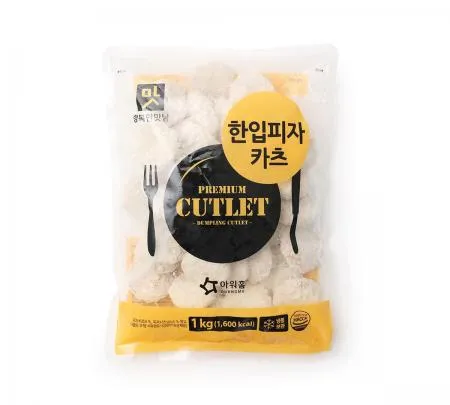 [냉동] 아워홈 행복한맛남 한입피자카츠 1kg