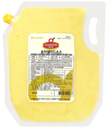 [냉장] 대상 쉐프원 유자 샐러드소스 2kg