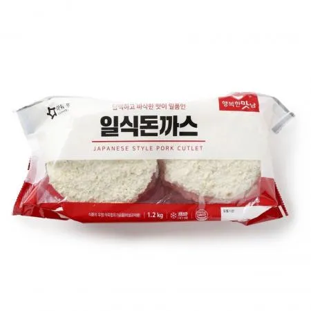 [냉동] 아워홈 행복한맛남 일식돈까스II 1.2kg