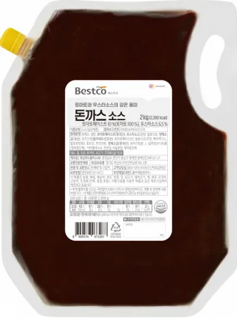 [냉장] 대상 베스트코 돈까스소스2kg