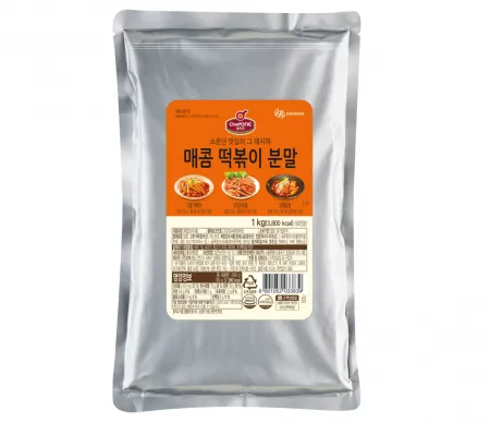 대상 쉐프원 매콤 떡볶이 분말 1kg 1BOX (10입)