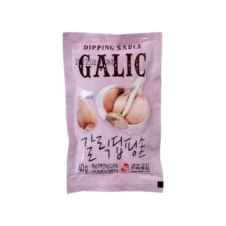 [냉장]주비푸드 갈릭딥핑 소스 40g / 25입 1BOX