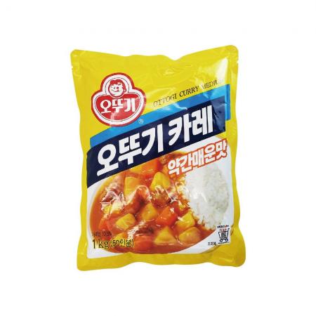 오뚜기 카레 약간매운맛 1kg 