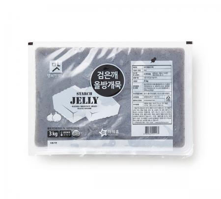 [냉장] 아워홈 행복한맛남 검은깨올방개묵 3kg