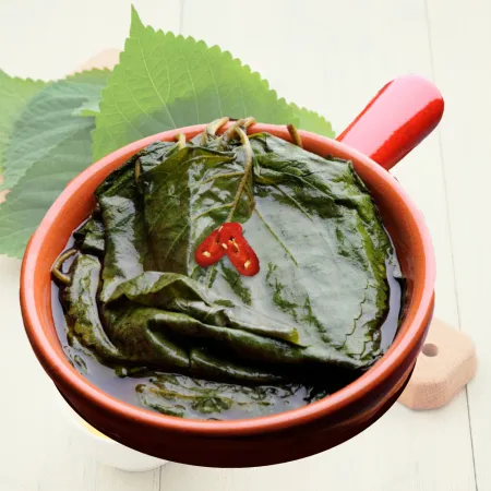 [프리미엄] 다향 김치 중국산 수입 간장깻잎 10kg 반찬 업소용 반찬 대용량 밑반찬 깻잎 장아찌 이미지