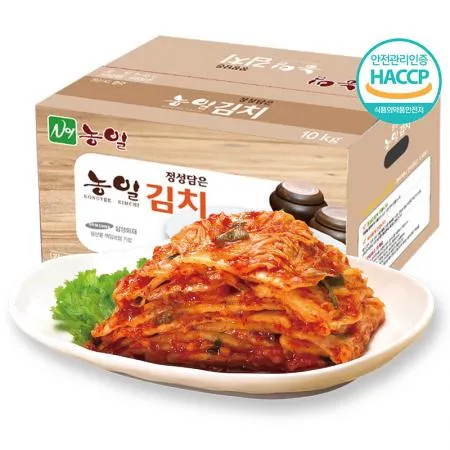 농일 절단김치 10kg 썰은 배추김치 약 2.5cm