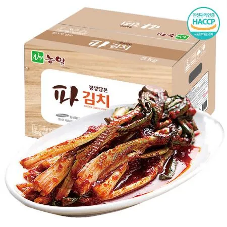 농일 파김치 5kg 업소용 쪽파김치 쪽파무침