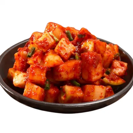 [수입산] 깍두기 5kg 업소용 식당용 무김치