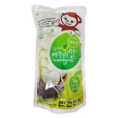 반찬단지 깐메추리알 1kg