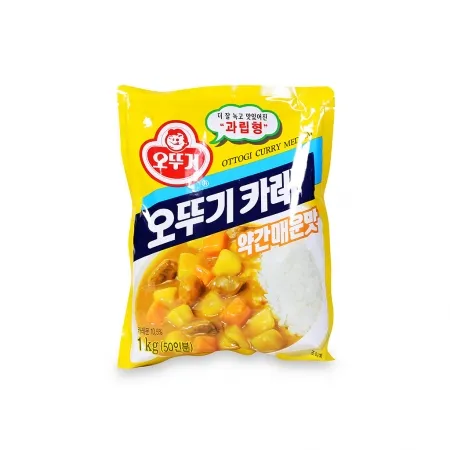 오뚜기 카레(약간매운맛) 1kg