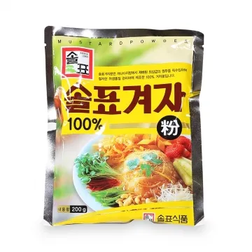 솔표 겨자분말 200g