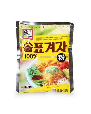 솔표 겨자분말 200g
