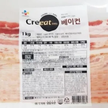 CJ 크레잇 베이컨 1kg