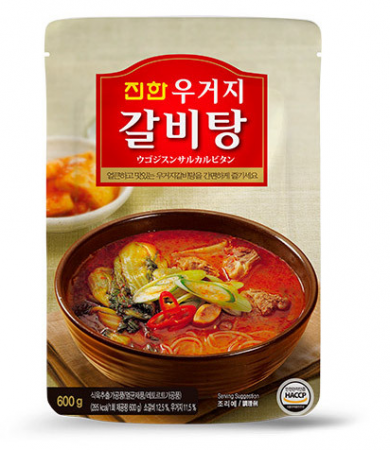 진한 우거지갈비탕 600g