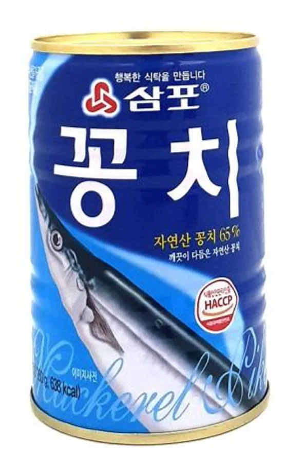 삼포 꽁치캔 400g 이미지