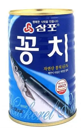 삼포 꽁치캔 400g 이미지