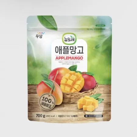 [한정특가] 뉴뜨레 냉동애플망고(다이스/페루산) 700g 이미지