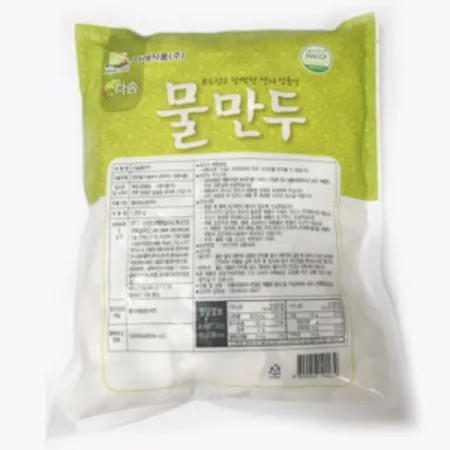 산동 물만두 1.35kg 냉동 이미지