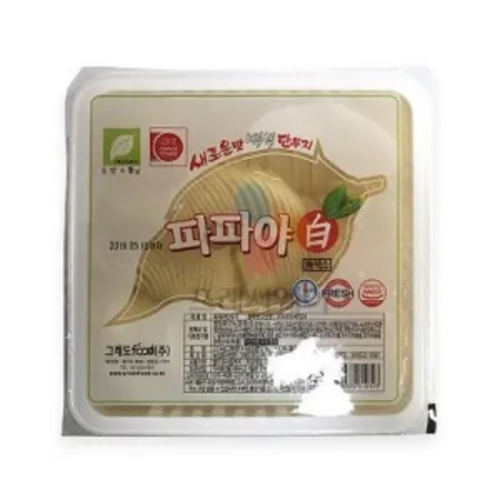 파파무 단무지(백색 얇은반달 중국산) 2.5kg