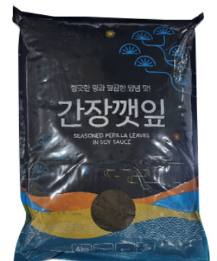 착한식품 간장깻잎 4kg 냉장