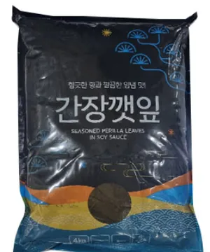 착한식품 간장깻잎 4kg 냉장