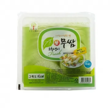웰빙 쌈무(와사비) 2.8kg 냉장