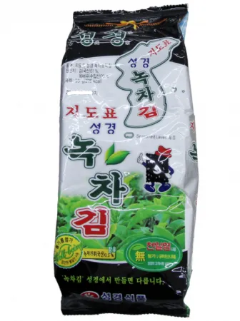 성경식품 녹차식탁김 50g