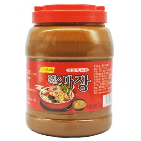 천미방 혼합즈마장(땅콩60%/참깨40%) 2.5kg 중국 마라탕 훠궈 이미지