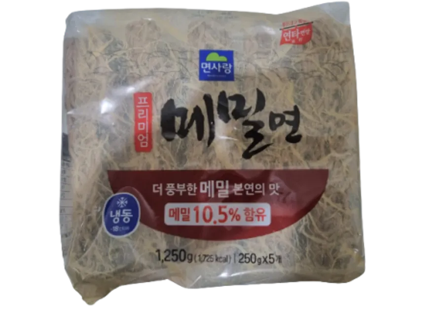 면사랑 프리미엄 메밀면(250g*5) 1.25kg 이미지