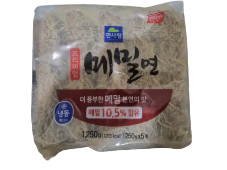 면사랑 프리미엄 메밀면(250g*5) 1.25kg 이미지