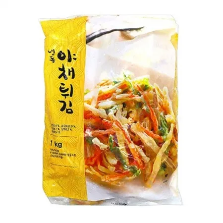 대하종합식품 야채튀김 1kg 냉동