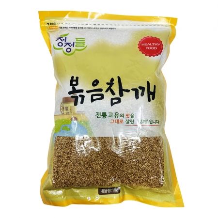 청정들 볶음참깨(수입산) 1kg