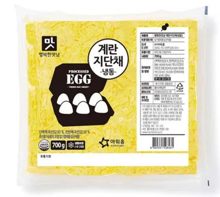 아워홈 냉동 계란지단채 700g 이미지