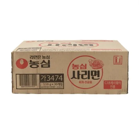 농심 사리면(110g*30) 3.3kg [BOX]