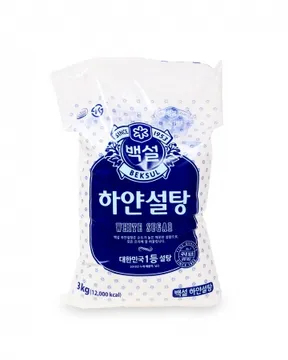 백설 하얀설탕(정백) 3kg
