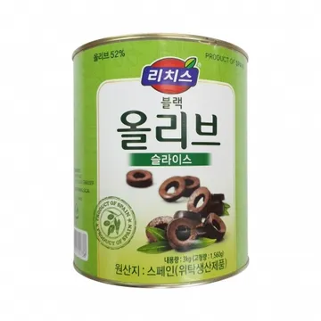 리치스 블랙올리브(슬라이스) 3kg