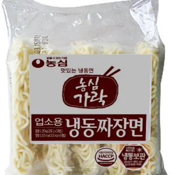 농심 가락중화면(짜장면/250g*5) 1.25kg