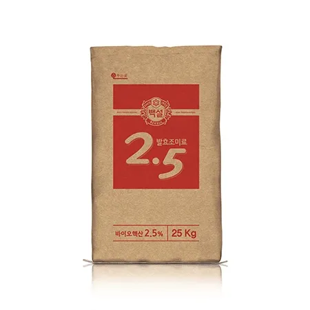 백설 발효조미료2.5%(고복합) 25kg 이미지