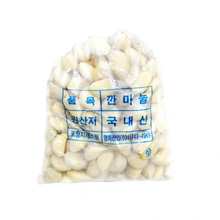 깐마늘(국내산/대) 1.8kg [봉] 이미지