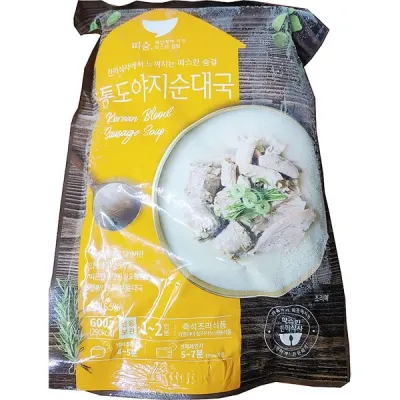 선미 순대국 600g 냉동