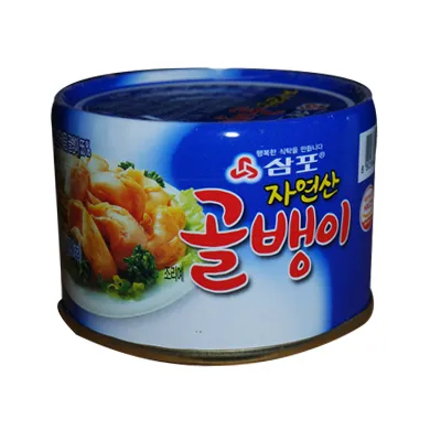 삼포 골뱅이캔(자연산) 140g